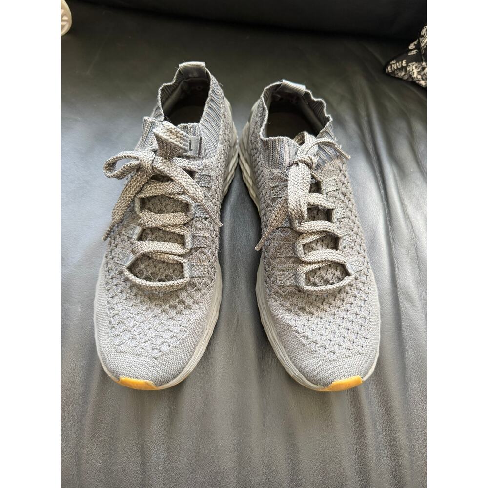 Dark Grey Knit NoBull Sneakers